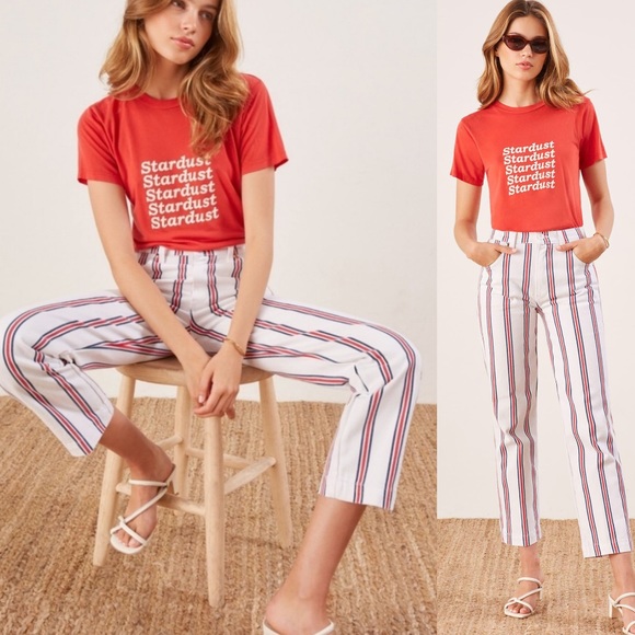 Reformation Denim - Reformation | 29 Roper Crop Straight Leg Jeans
